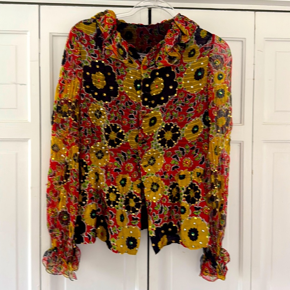 Vintage Silk Blouse